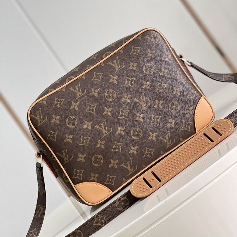 高仿lv斜挎包中古繫列M452444老花男包￥1480.00的图片-高仿LV包包、高仿lv男包