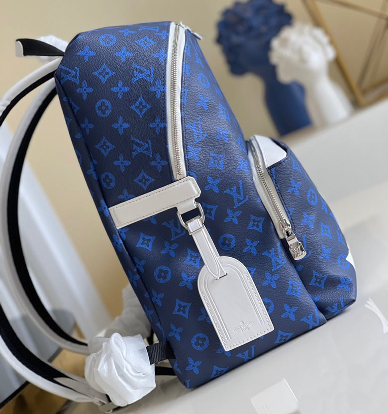 LV高仿男包圖片 LVMonogramEclipse雙肩包M46118藍花¥1880.00的图片-高仿LV包包、高仿lv男包 LV高仿男包圖片 LVMonogramEclipse雙肩包M46118藍花¥1880.00的图片-高仿LV包包、高仿lv男包