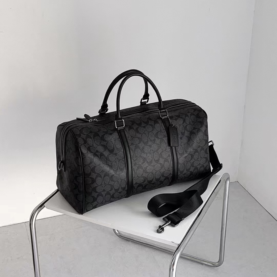 頂級高仿包蔻馳P500 C5305 最新老花時尚旅行包的图片-高仿蔻馳包包coach