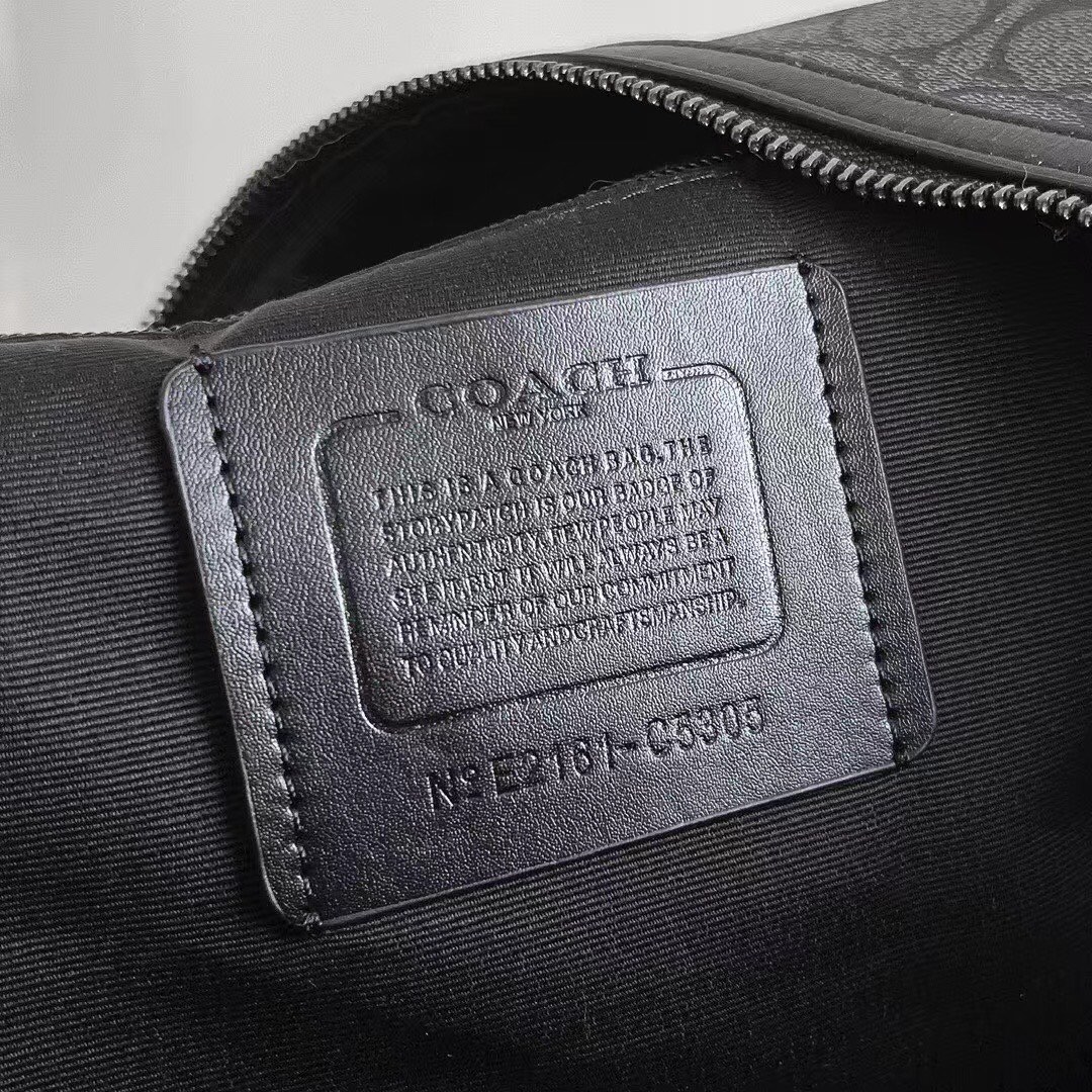 頂級高仿包蔻馳P500 C5305 最新老花時尚旅行包的图片-高仿蔻馳包包coach