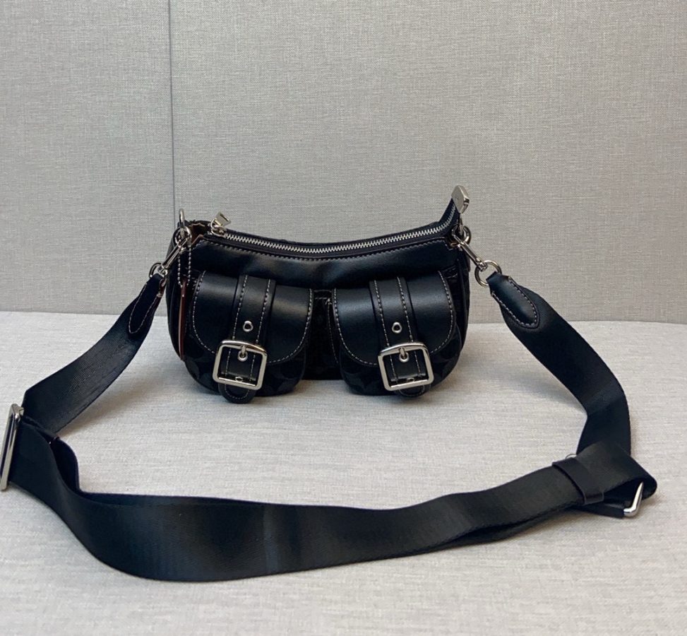 一比一原單包COACH/蔻馳中古腋下法棍包麻將包