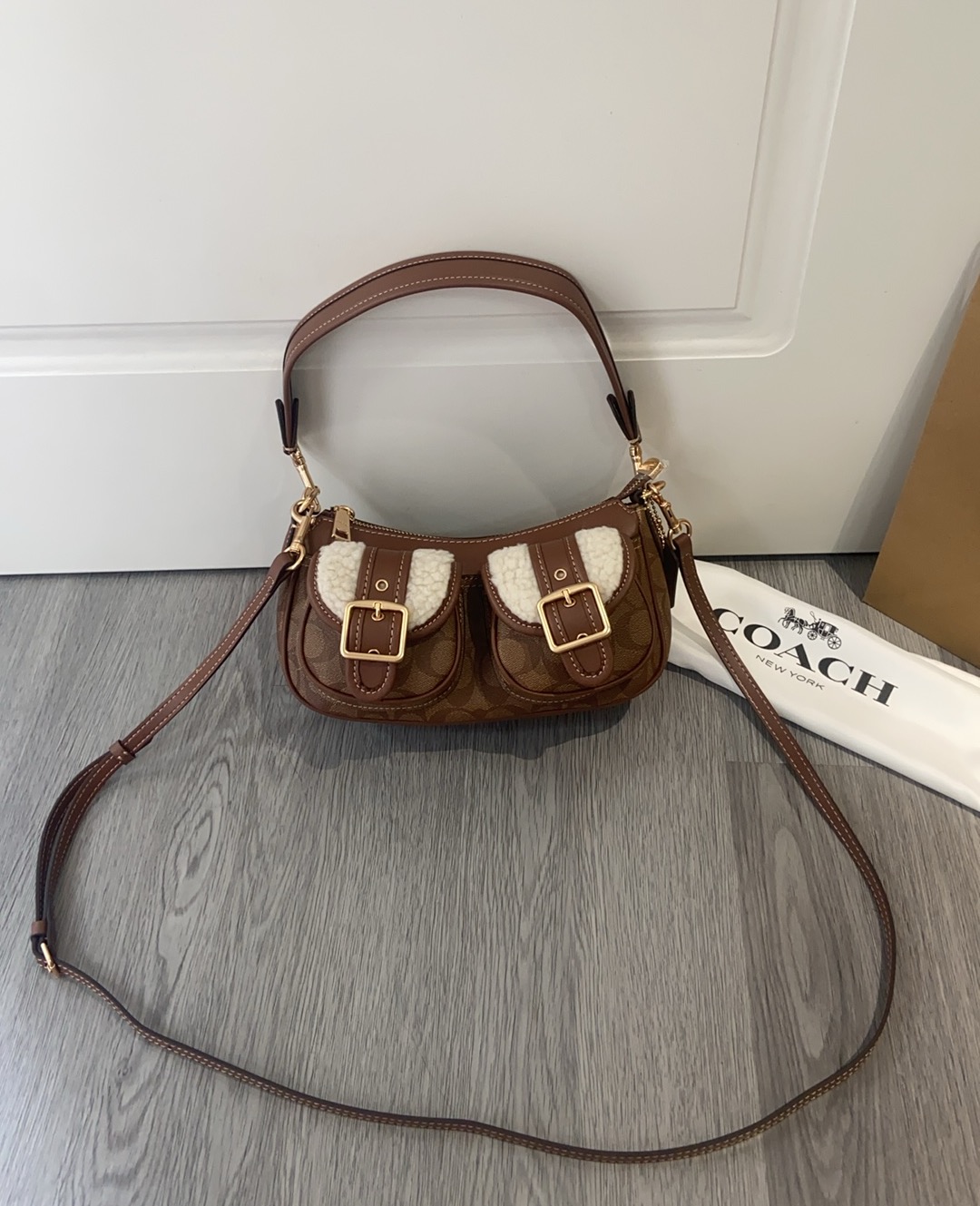 Coach一比一高仿包 |Ashton Baguette12月新品的图片-高仿蔻馳包包coach