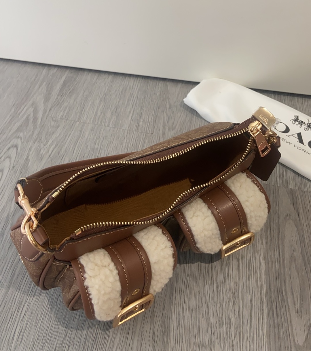 Coach一比一高仿包 |Ashton Baguette12月新品的图片-高仿蔻馳包包coach