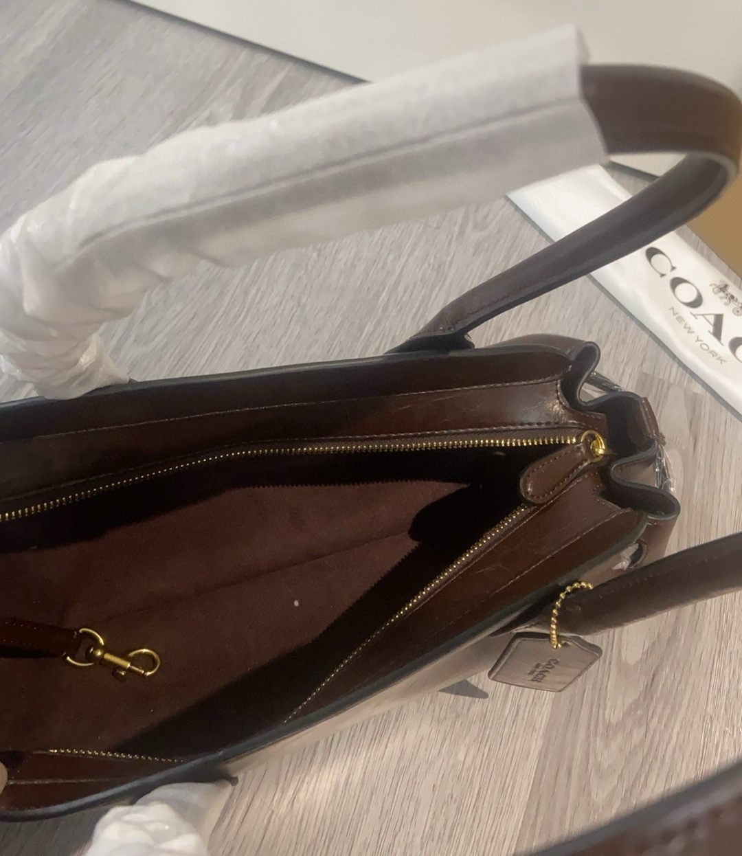 原單包Coach蔻馳CAM03 復古風娜紮同款非常有𠆤性的一款包的图片-高仿蔻馳包包coach