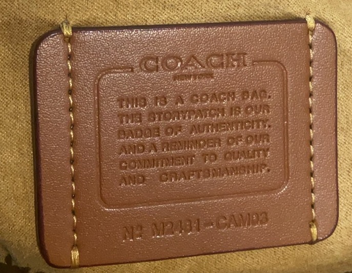 Coach蔻馳CAM03 復古風娜紮同款非常有𠆤性的一款包的图片-高仿蔻馳包包coach