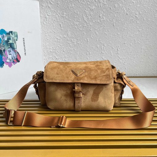 【頂級原單普拉達】新款郵差包長30x高14x底10cm