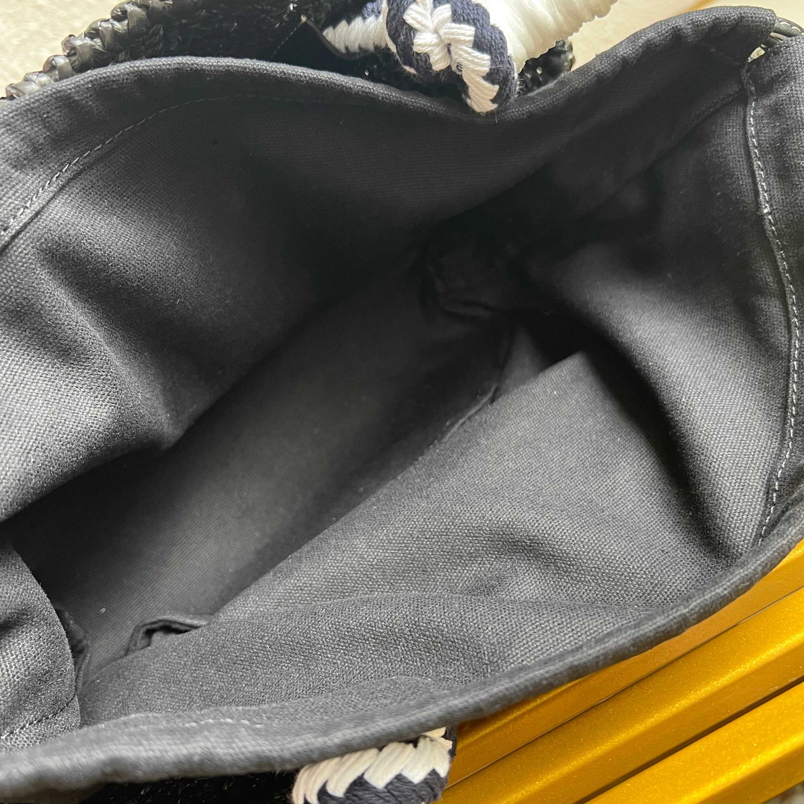 【頂級原單普拉達】高仿包 新款編織菜籃子的图片-高仿普拉达包包