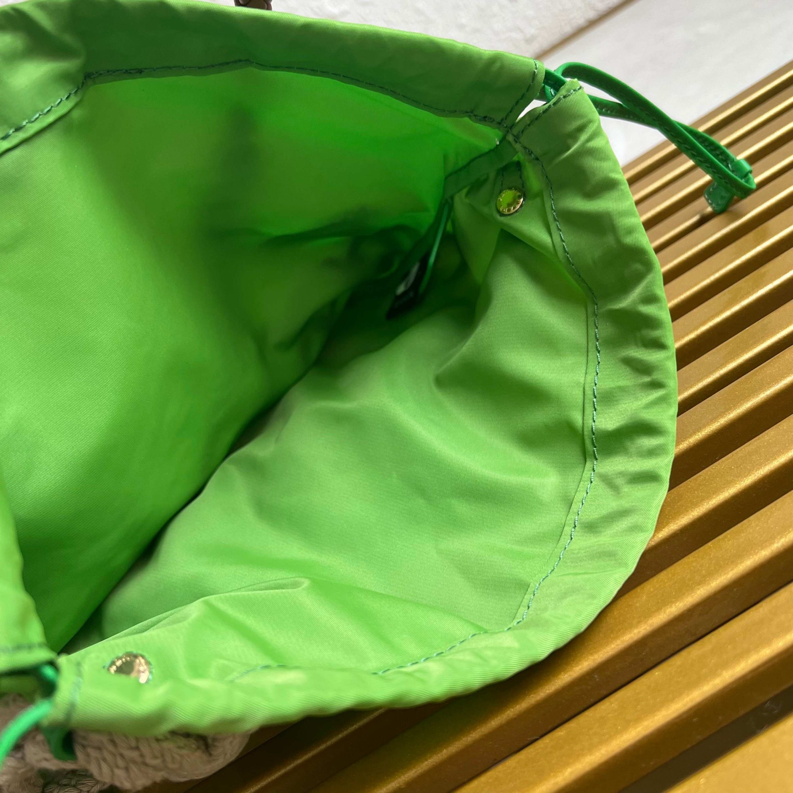 【頂級原單包普拉達】新品編織1BC111棉質花邊手袋的图片-高仿普拉达包包 【頂級原單包普拉達】新品編織1BC111棉質花邊手袋的图片-高仿普拉达包包