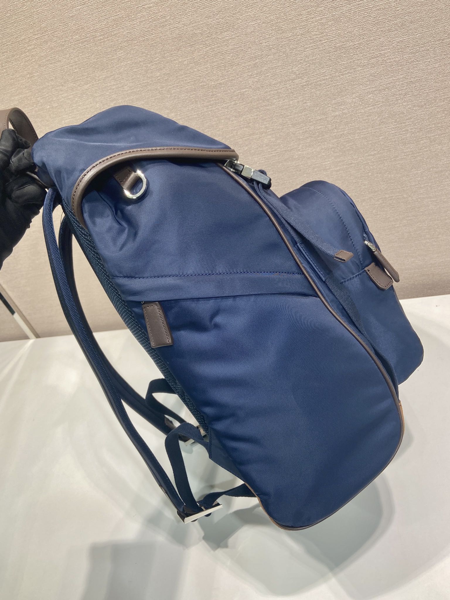 一比一原單包新款雙肩背包普拉達2VZ135A新品的图片-高仿普拉达包包