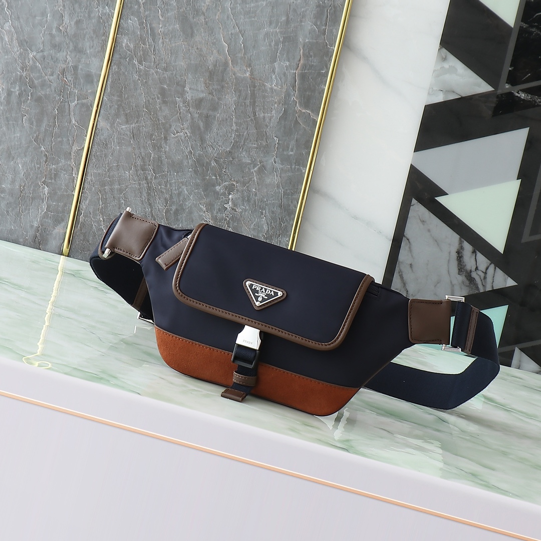 原單包普拉達新款腰包2VH176百搭時尚單肩包的图片-高仿普拉达包包