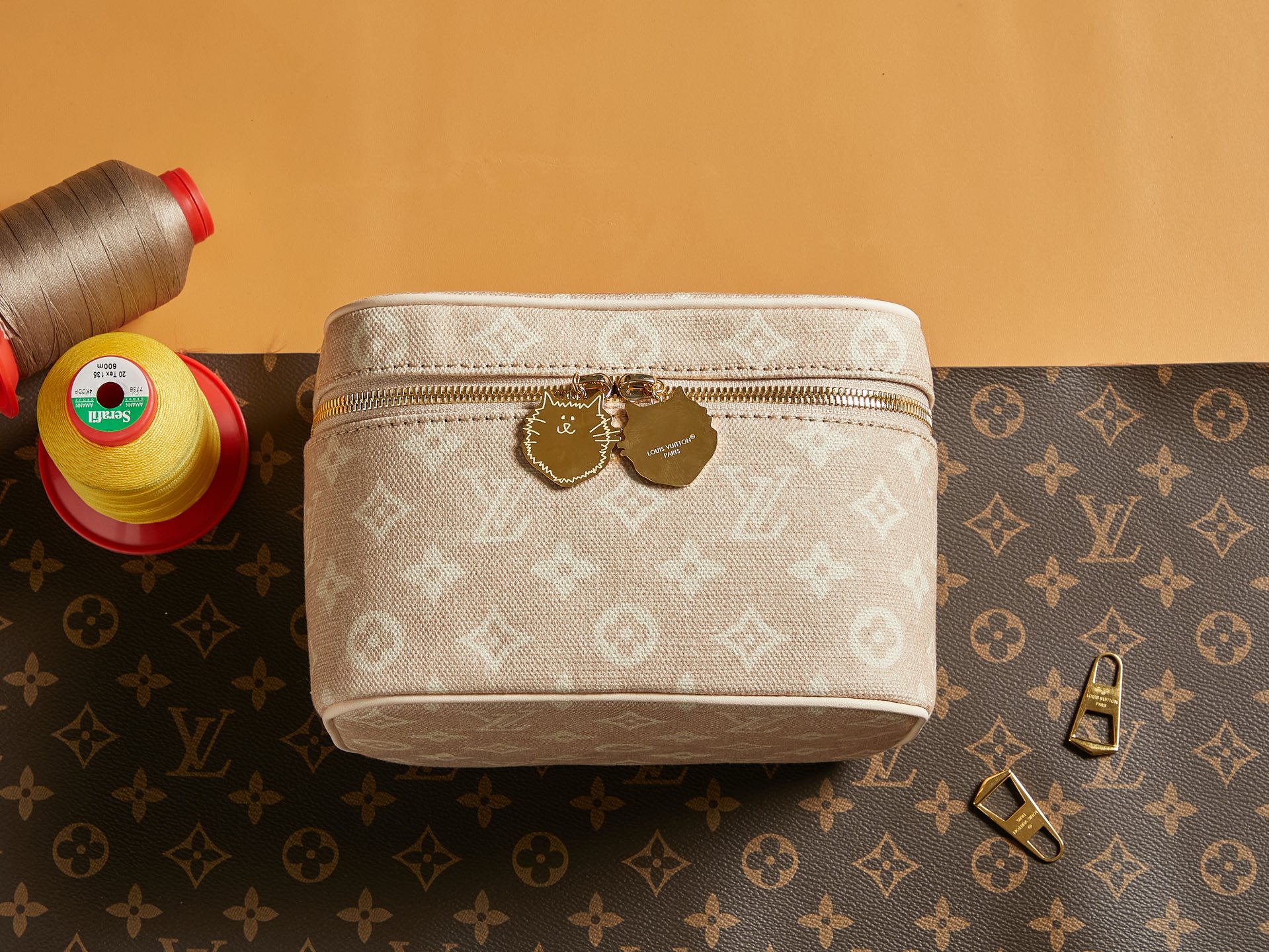 頂級LV原單包 獨家實拍 動態163c】NICE 迷你化妝包的图片-高仿LV包包、高仿lv女包