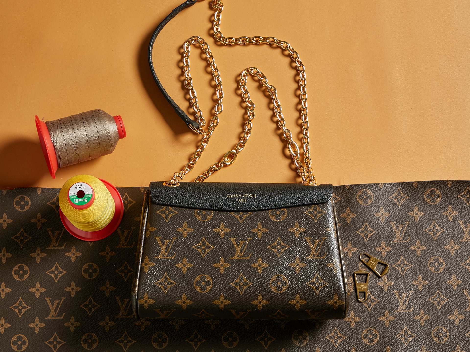 lv頂級原單包聖日耳曼PM包的靈感來自同名的巴黎區型號：M26398小號的图片-高仿LV包包、高仿lv女包