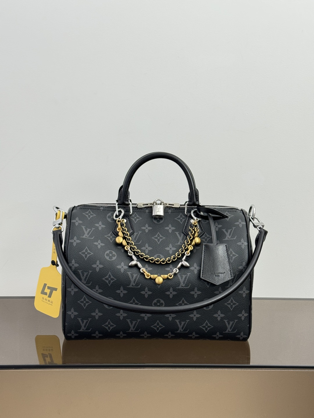 【特級原廠原單包】 Speedy Soft 30手袋 型號: M15102 動態芯片版的图片-高仿LV包包、高仿lv女包