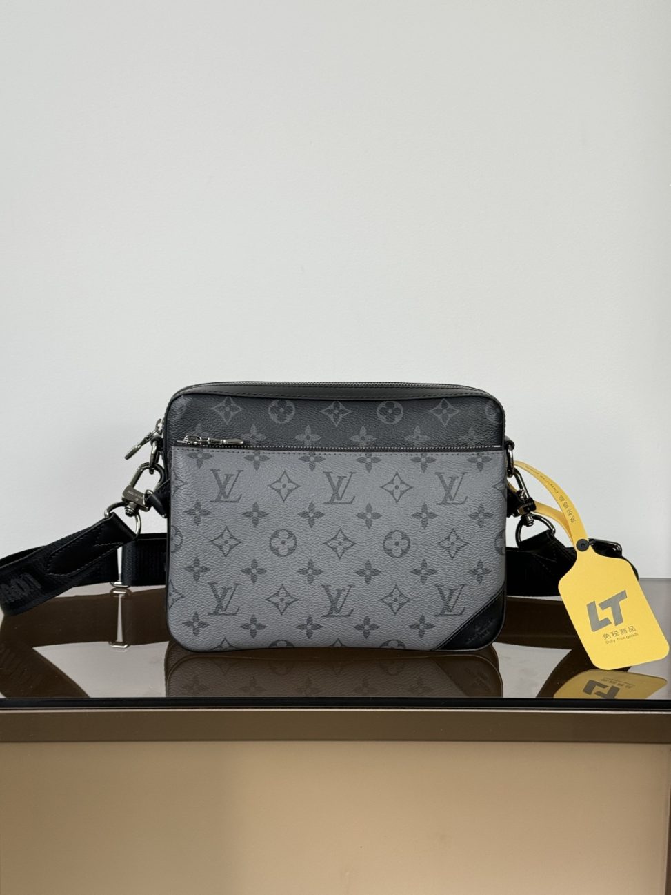 【LV特級原廠包包】 TRIO 郵差包 型號: M69443 動態芯片版 進口原廠面料