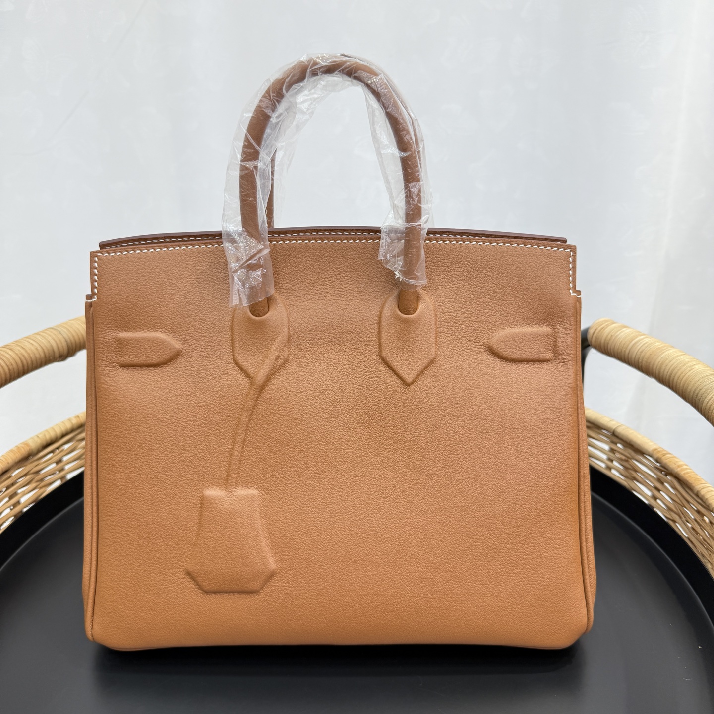 愛馬仕幻影鉑金包 25cm 原廠進口Swift皮【金棕】銀扣 限量版 專櫃同步的图片-高仿愛馬仕包包Hermes、高仿愛馬仕女包Hermes