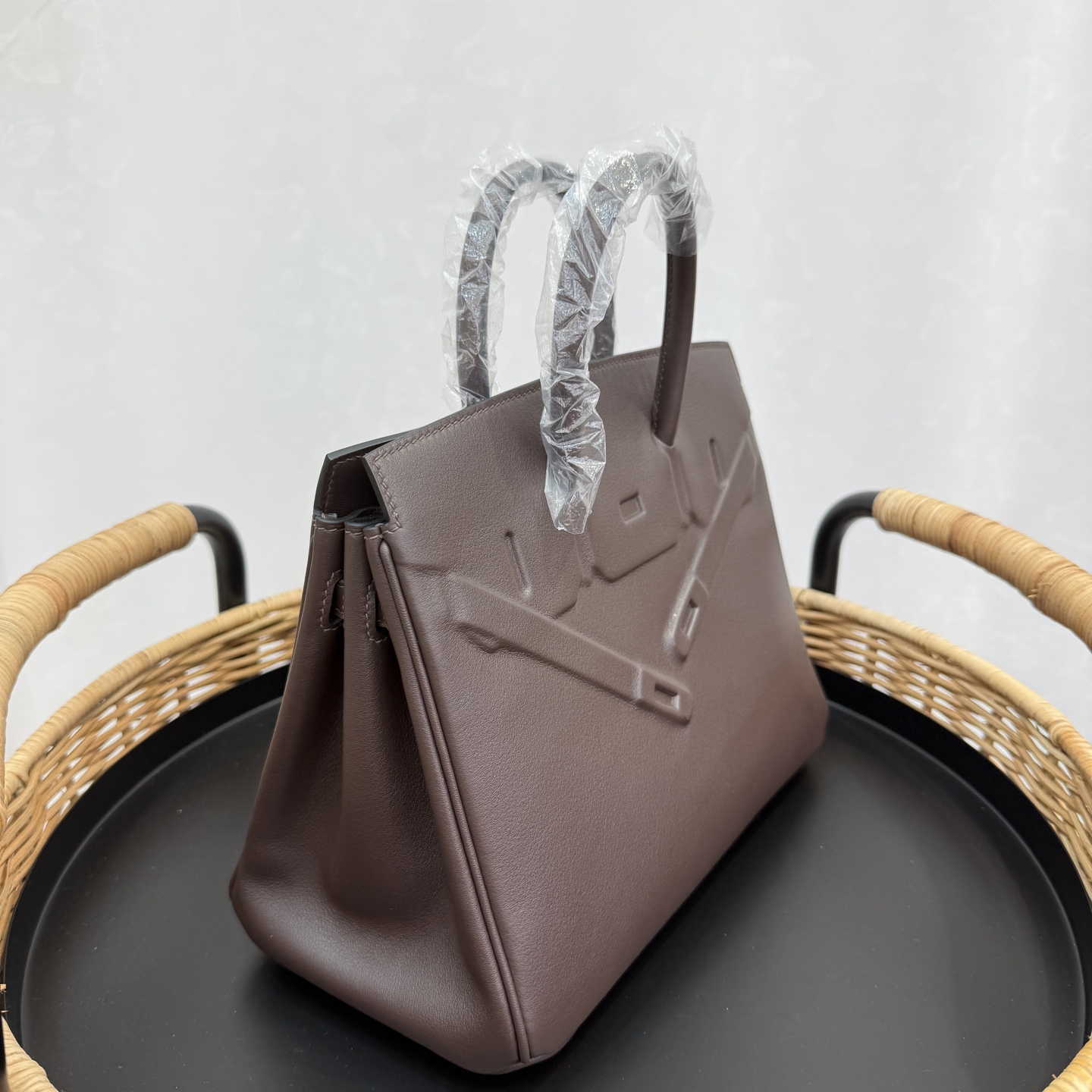 幻影鉑金包 25cm 原廠進口Swift皮【馬鞍紅】銀扣 限量版愛馬仕原單包包的图片-高仿愛馬仕包包Hermes、高仿愛馬仕女包Hermes