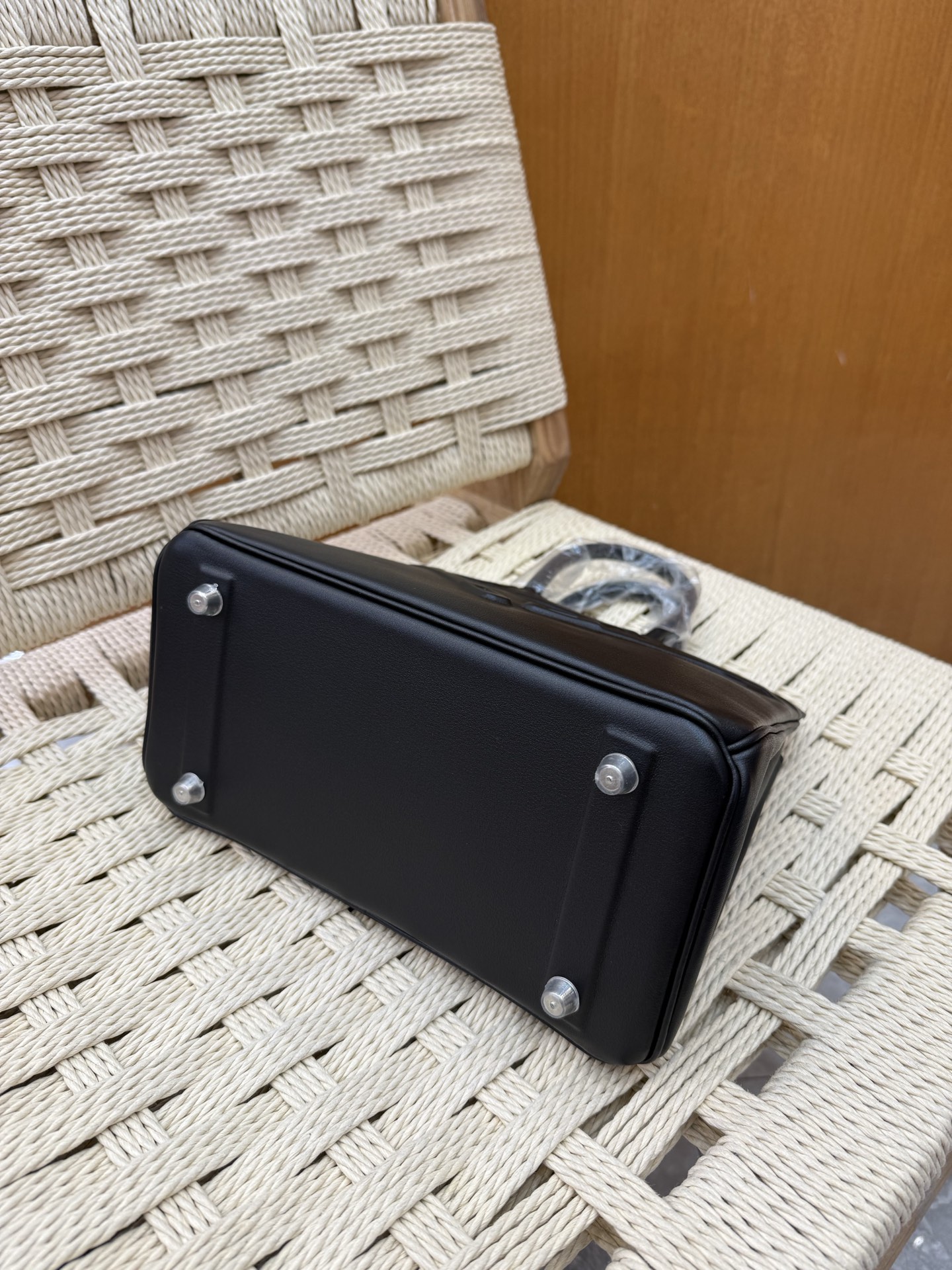 愛馬仕原單包幻影鉑金包 25cm 原廠進口Swift皮【黑色】銀扣 限量版 專櫃同步的图片-高仿愛馬仕包包Hermes、高仿愛馬仕女包Hermes