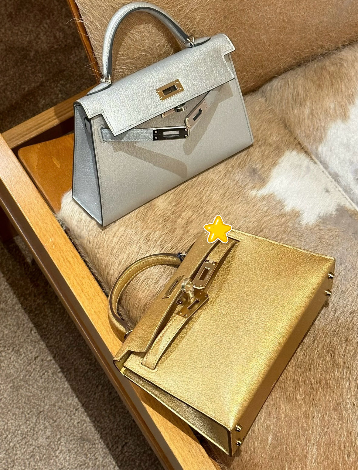 愛馬仕原單包包 Kelly 二代 19cm 原廠進口Chevre山羊皮的图片-高仿愛馬仕包包Hermes、高仿愛馬仕女包Hermes