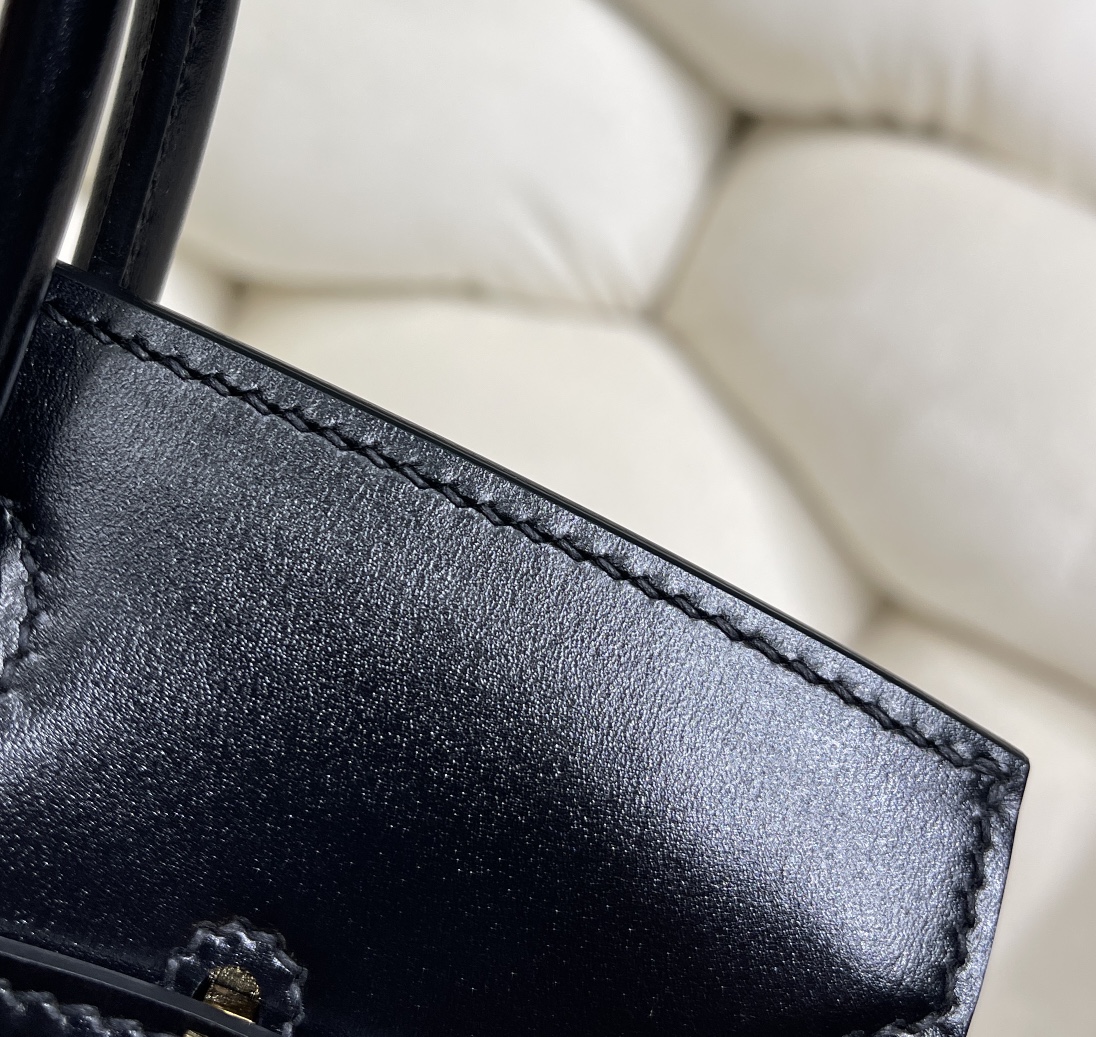 一比一高仿包愛馬仕 Birkin 鉑金 25cm 原廠進口亮面Box皮【黑色】金扣的图片-高仿愛馬仕包包Hermes、高仿愛馬仕女包Hermes