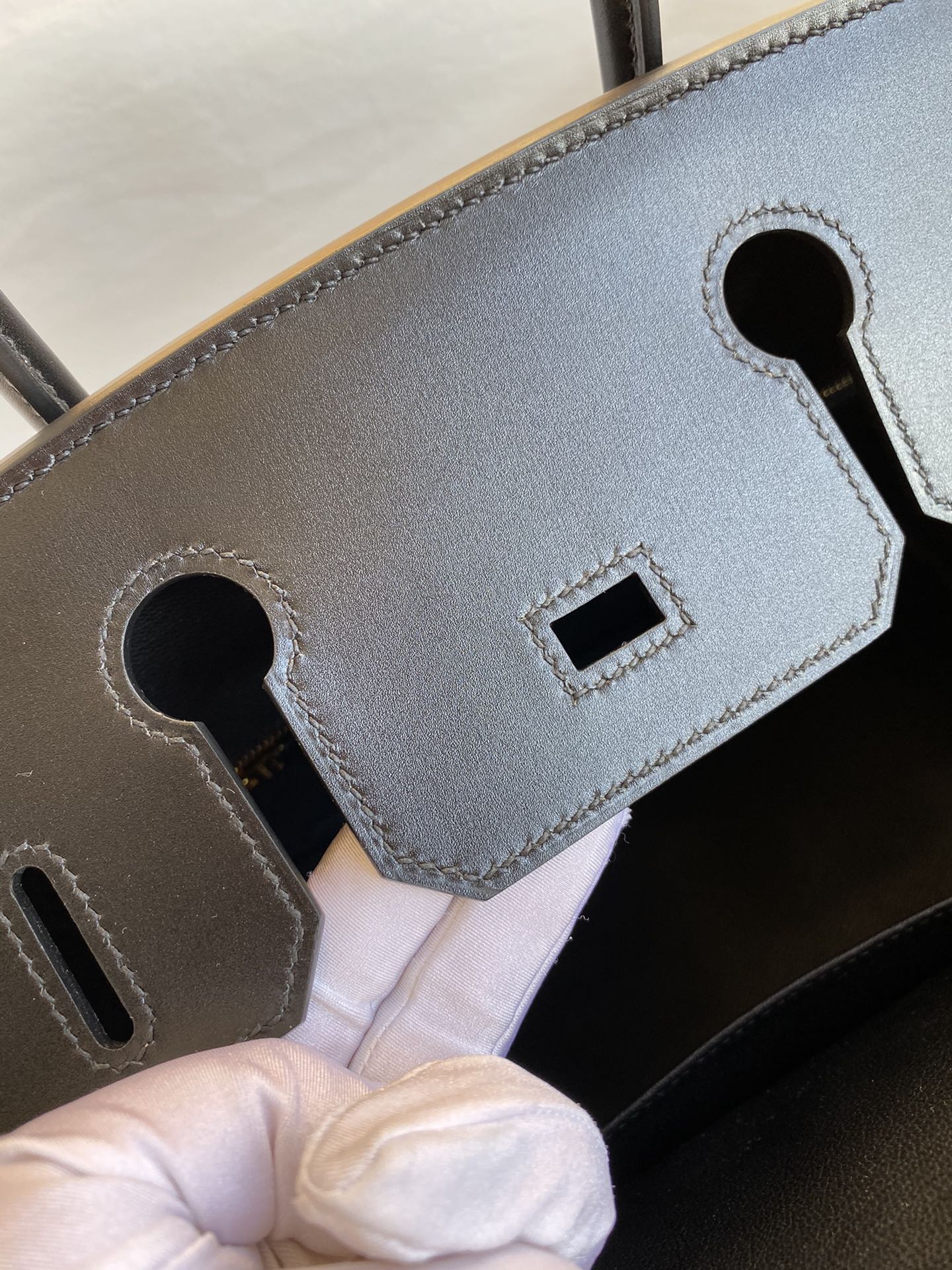 Birkin 鉑金頂級高仿包愛馬仕 30cm 原廠進口亮面Box皮【黑色】金扣的图片-高仿愛馬仕包包Hermes、高仿愛馬仕女包Hermes